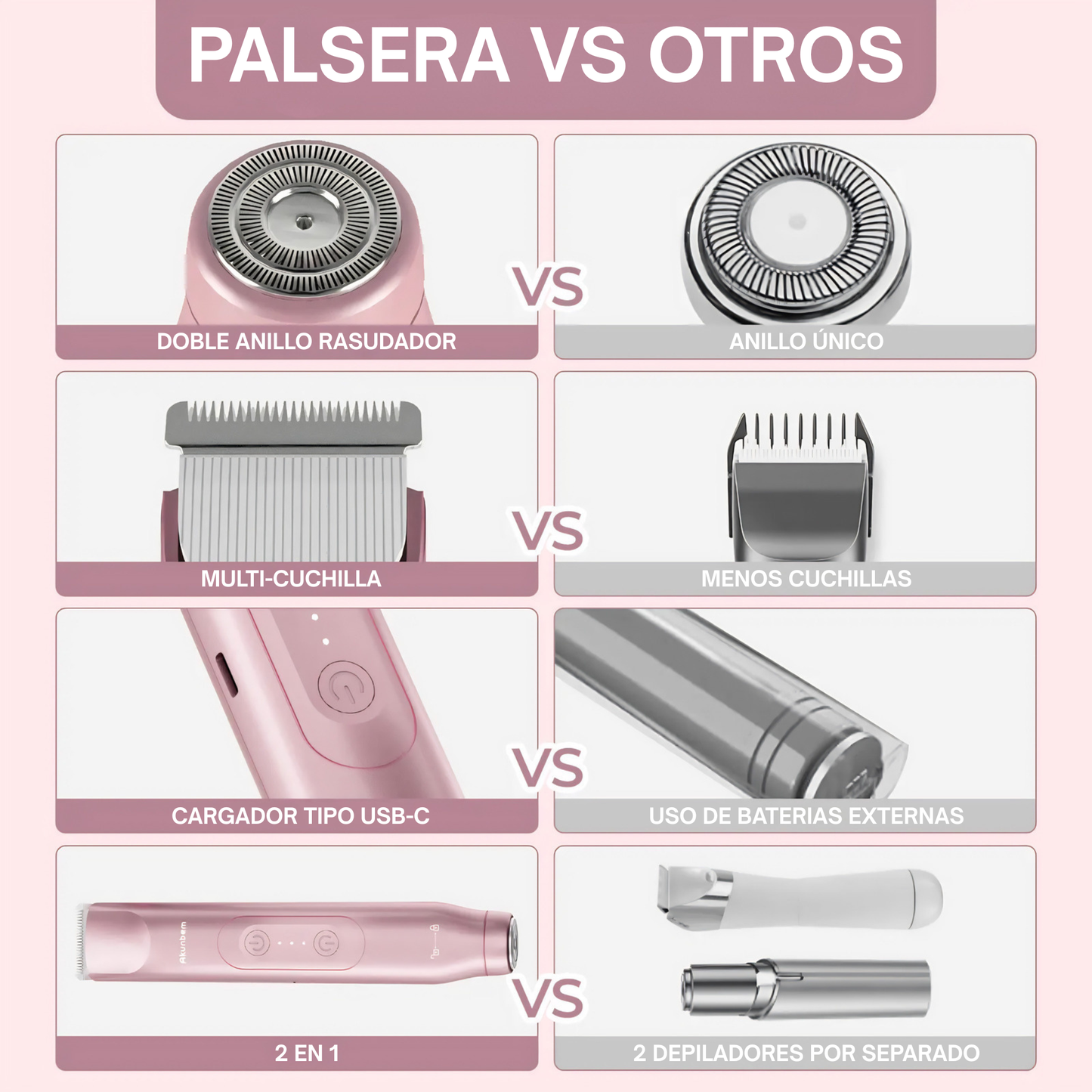 PALSERA DEPILADOR 2 EN 1